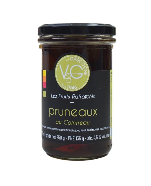 Prugne affogate nel Cointreau - Vergers de Gascogne