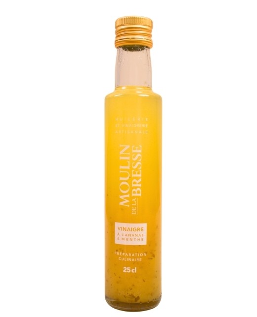 Aceto alla polpa d'ananas e menta - Moulin de la Bresse (ex Libeluile)