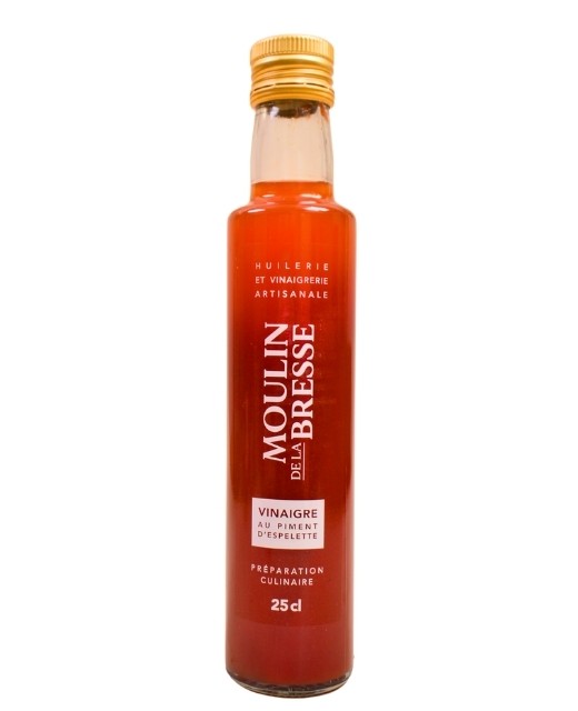Aceto alla polpa di peperoncino di Espelette - Moulin de la Bresse (ex Libeluile)